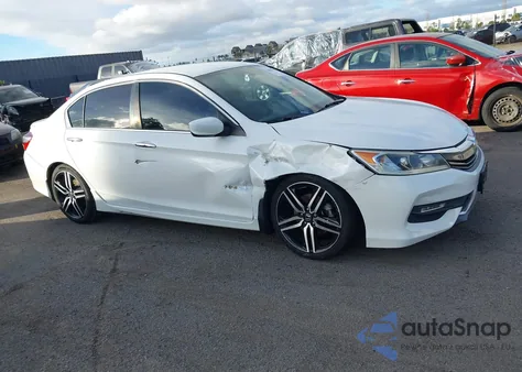 2016 Honda Accord Sport from USA, damaged, VIN 1HGCR2F59GA028855
